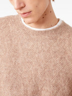 Imagem do pull Marco da Officine Générale para Homem - Outono-Inverno 2025 - Vista Detalhada_4
