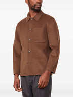 Vestes Chaqueta Hamilton Officine Générale Marron Homme