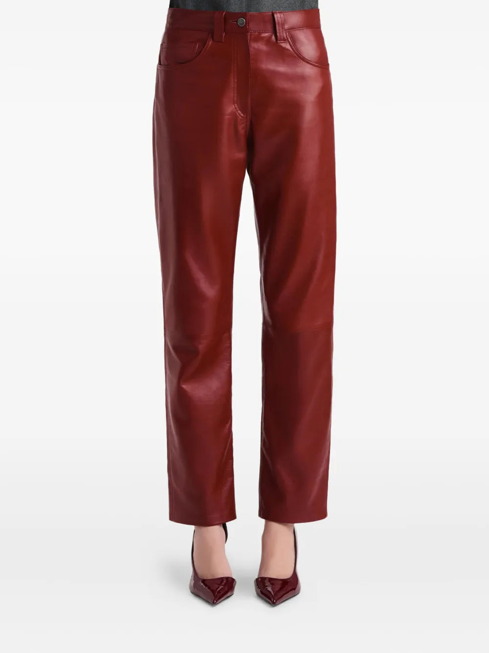 Image de l'article Pantalon Callum de la marque Khaite pour Femme - Saison Automne-Hiver 2025 - Vue détaillée_1