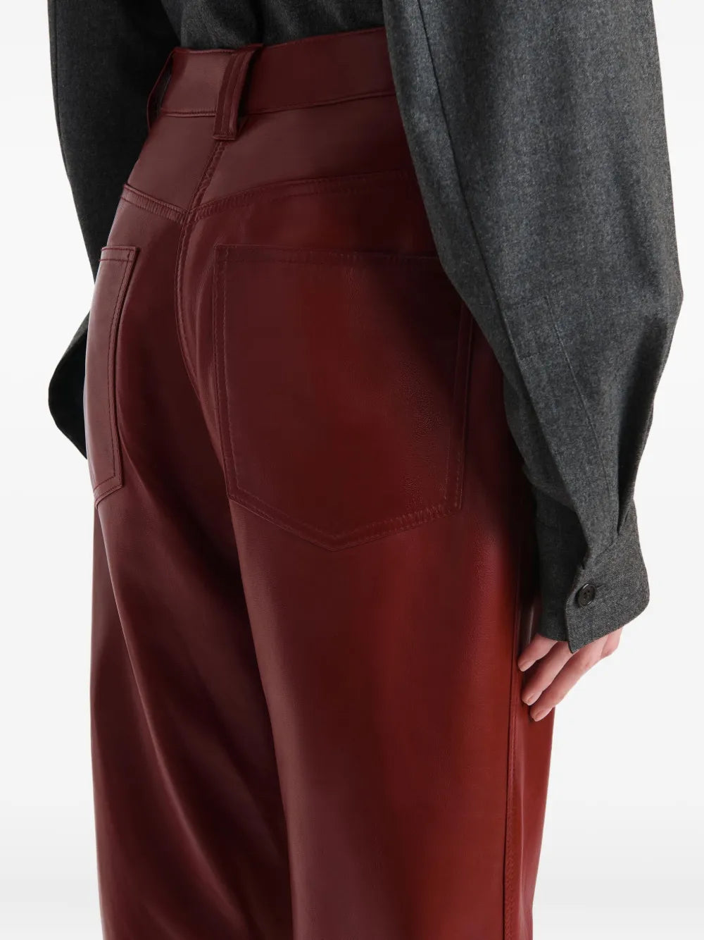 Image de l'article Pantalon Callum de la marque Khaite pour Femme - Saison Automne-Hiver 2025 - Vue détaillée_5