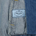 Bild des Artikels Blaue Denimjacke von Prada für Frauen - Frühjahr-Sommer 2026 - Detaillierte Ansicht_2