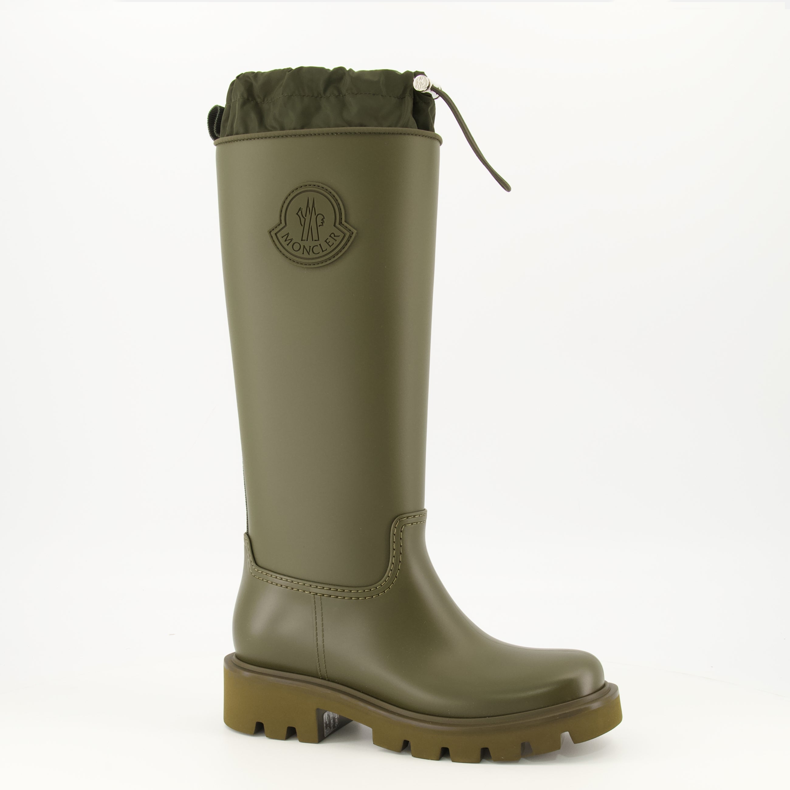 Bottes 킥스트림 카키 부츠 Moncler Kaki Femme
