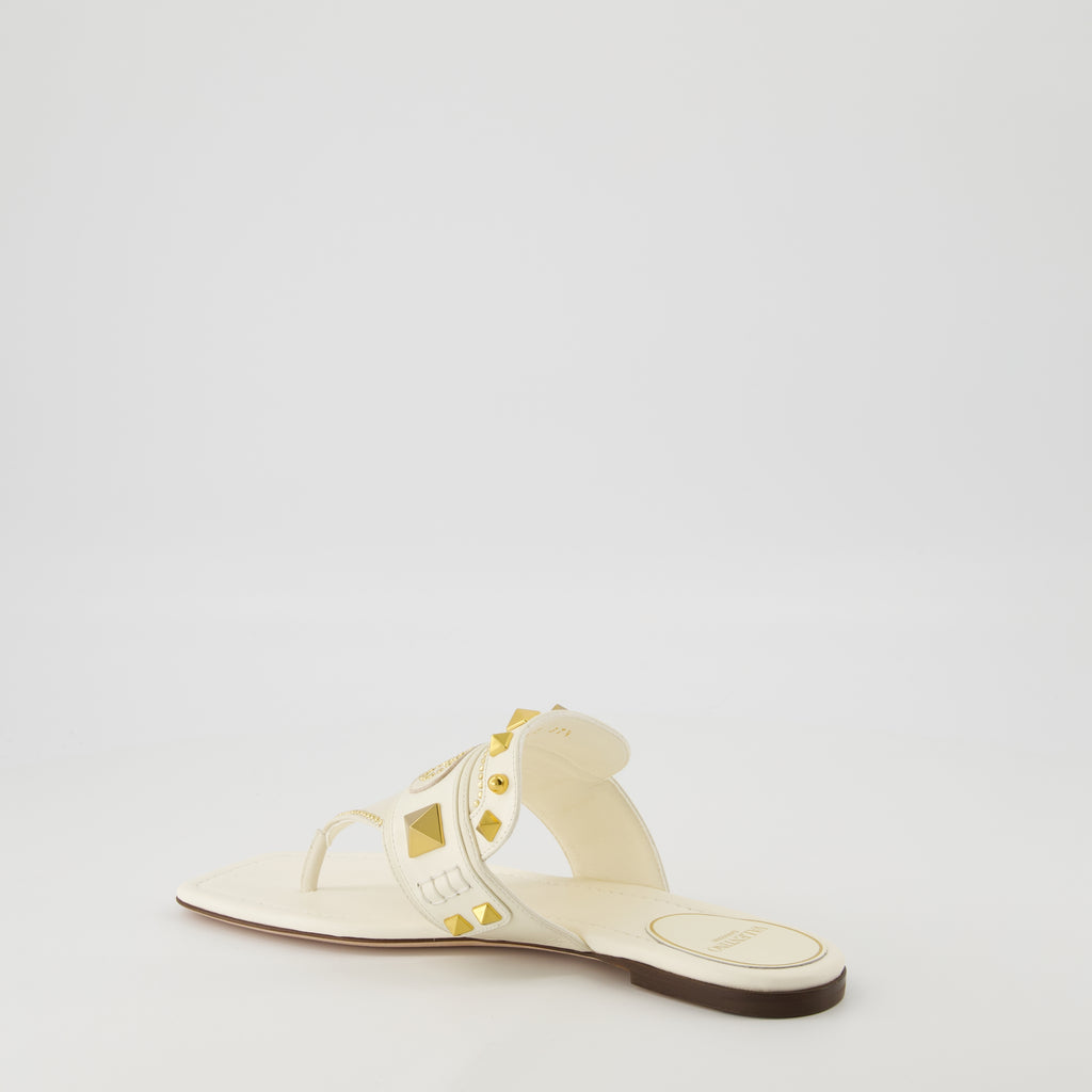 Offene schuhe Plaster Caster Sandalen Valentino Garavani Weiß Femme
