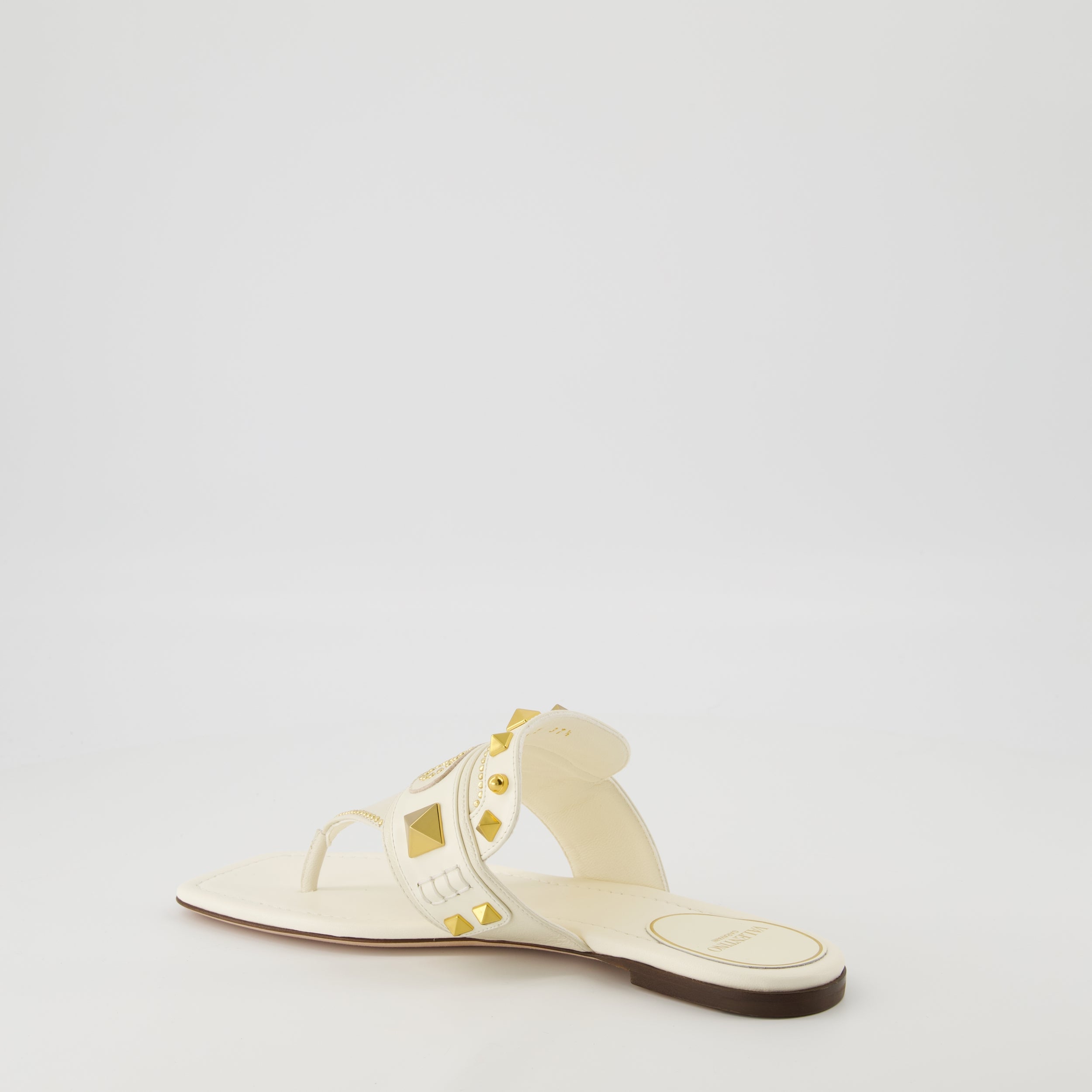Offene schuhe Plaster Caster Sandalen Valentino Garavani Weiß Femme