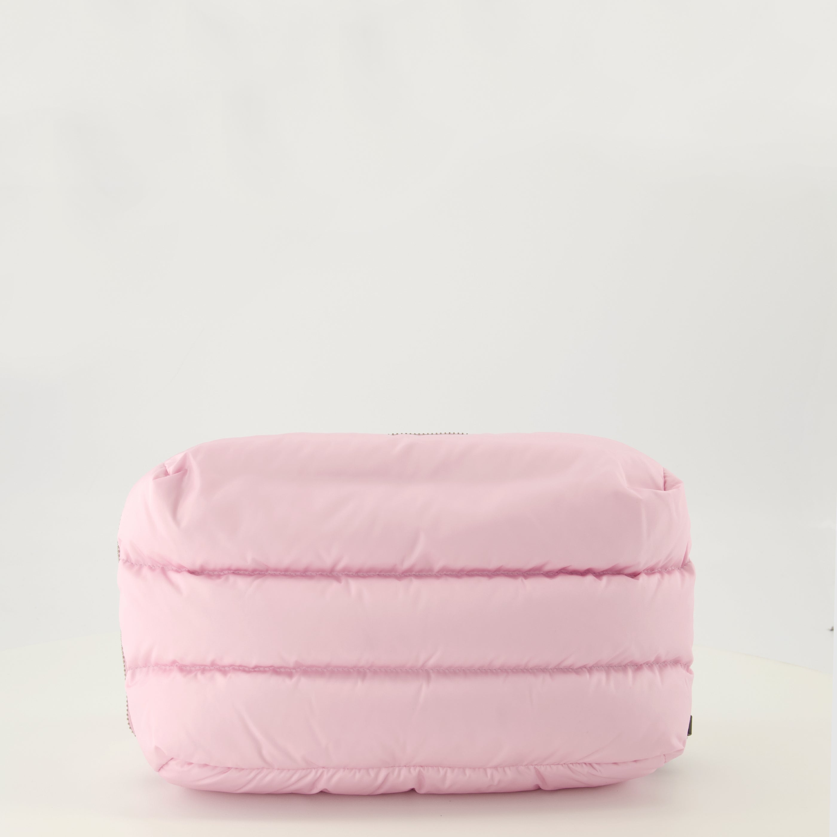 Imagem da bolsa de nylon rosa Caradoc da marca Moncler para Mulheres - Coleção Primavera-Verão 2026 - Vista Traseira