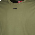 Imagen del artículo T-shirt T-Adjust-V en verde caqui de la marca Diesel para Hombre - Temporada Primavera-Verano 2026 - Vista Detallada_1