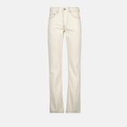 Hosen Denim Jeans Ami PARIS Beige Homme