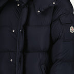 Manteaux Doudoune Hanoverian longue Moncler Bleu Homme
