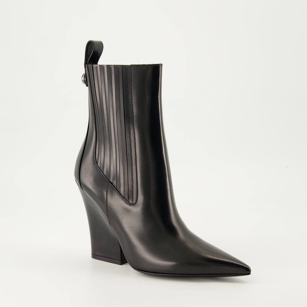 Bottines Bottines Beatles VLogo Valentino Garavani Noir Femme