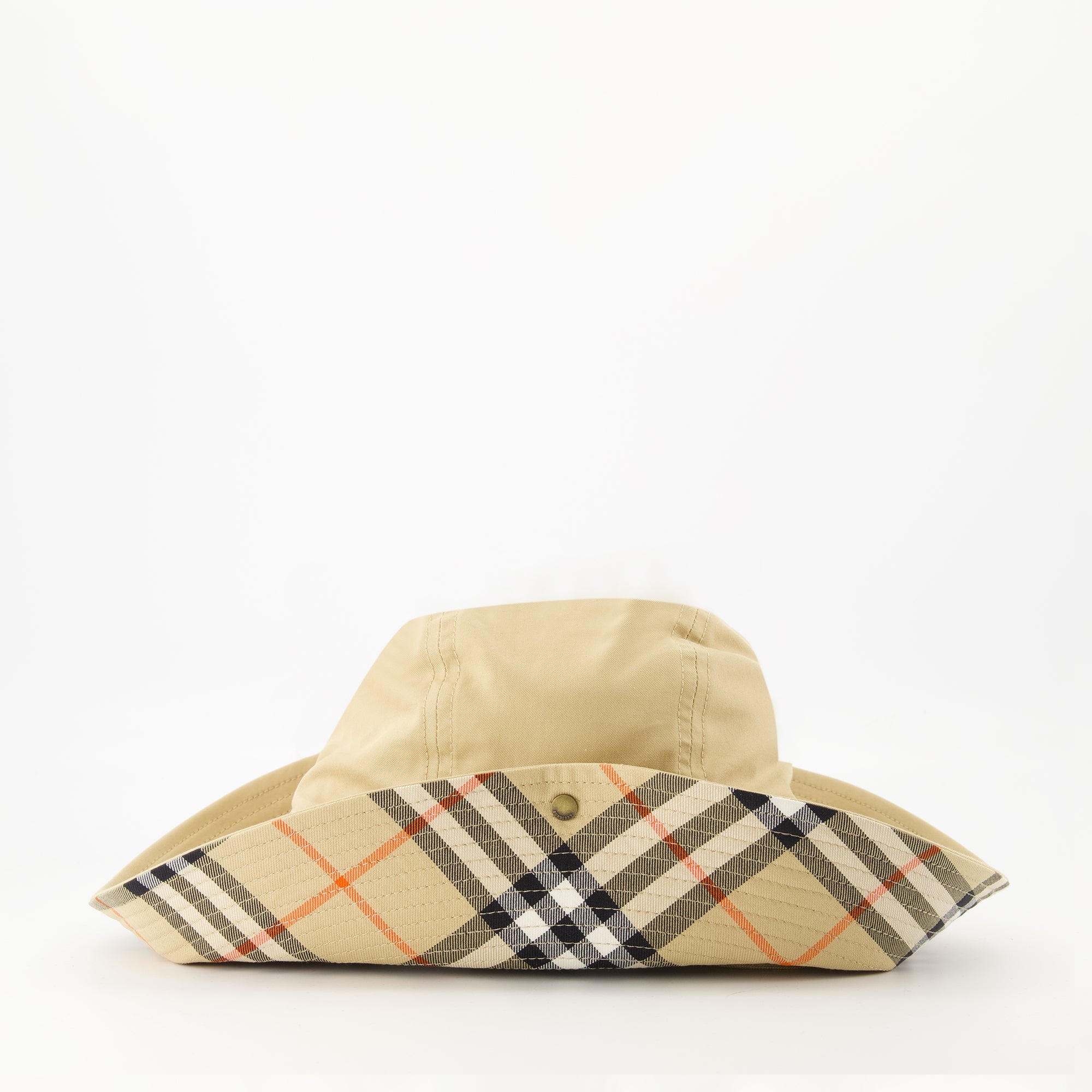Chapeaux, casquettes et bonnets Chapéus Visor em Check Burberry Beige Unisexe