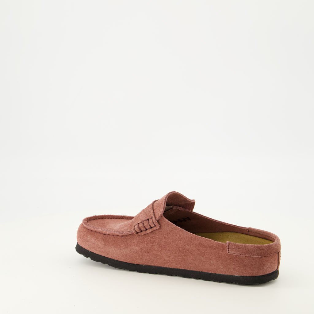 Chaussures ouvertes Mules Naples Wrapped rose Birkenstock Rose Unisexe