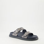 Offene schuhe Dior Aqua Sandalen Dior Dunkelblau Homme