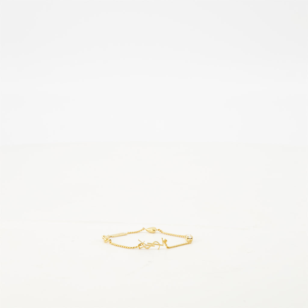 Bijoux Bracelet Cassandre Saint Laurent Doré Femme