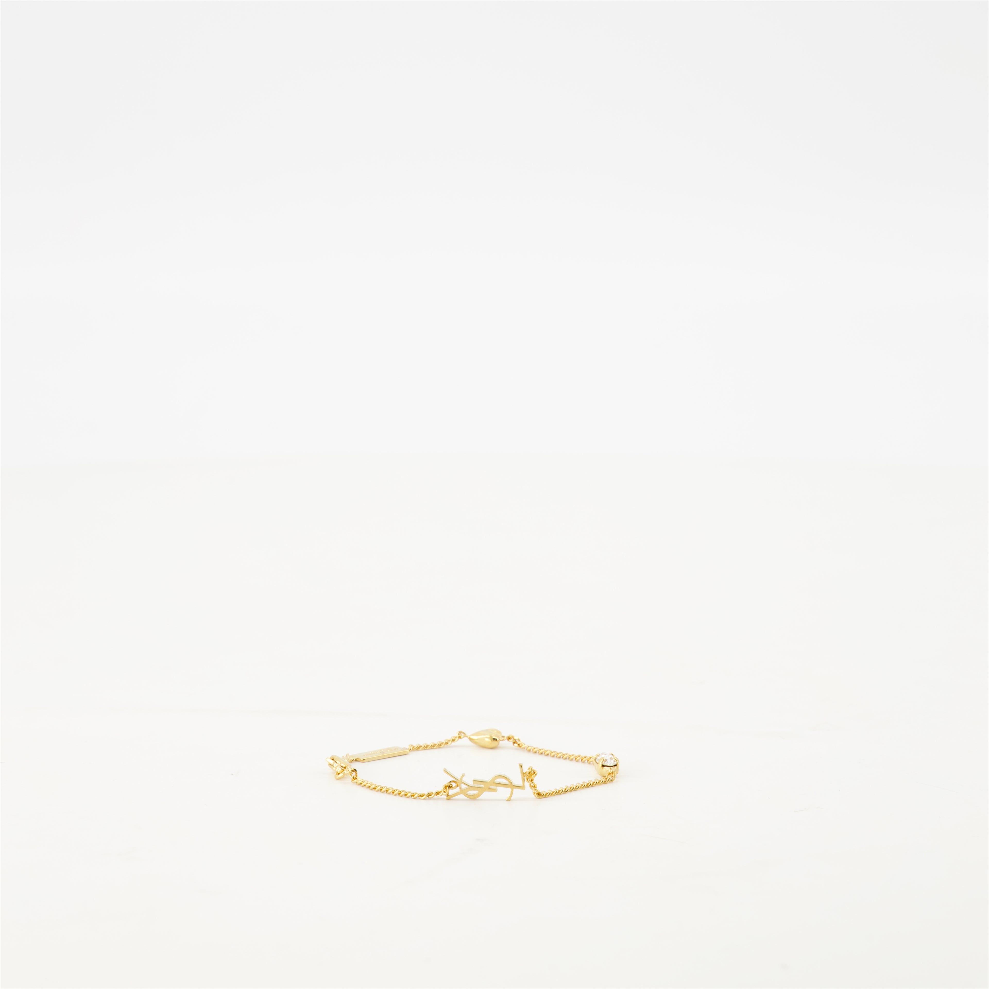 Bijoux Bracelet Cassandre Saint Laurent Doré Femme