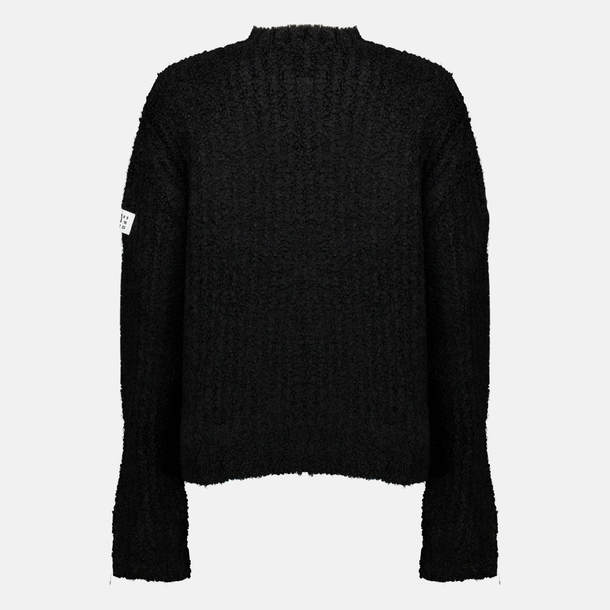 Maille Pull Numeric Black Mm6 Noir Femme