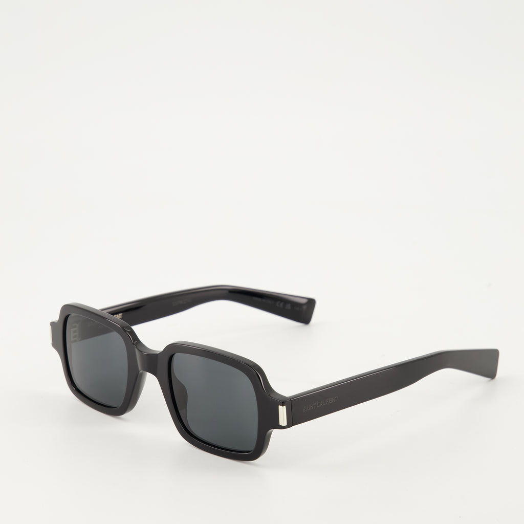 Brillen SL 720 Sonnenbrille Saint Laurent Schwarz Unisex