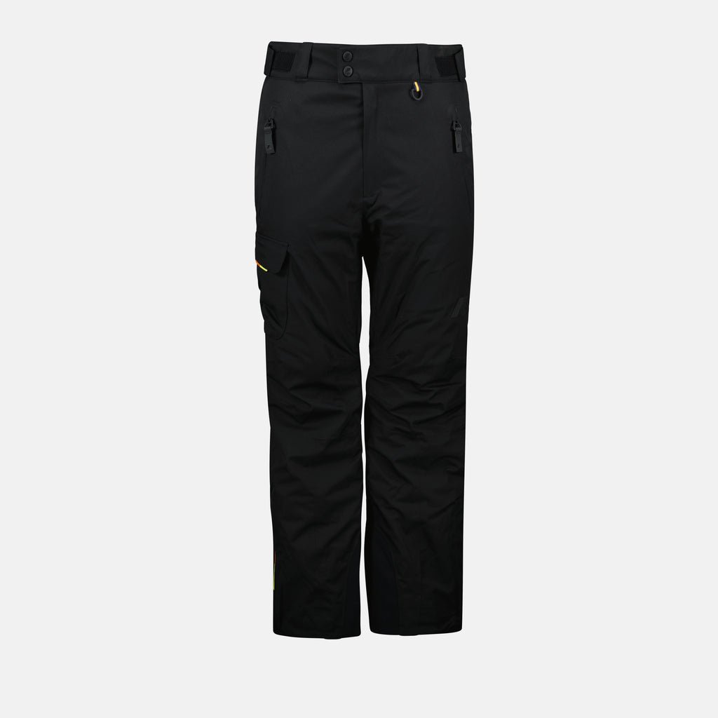 Calças Calças de Ski K-Way Preto Homme