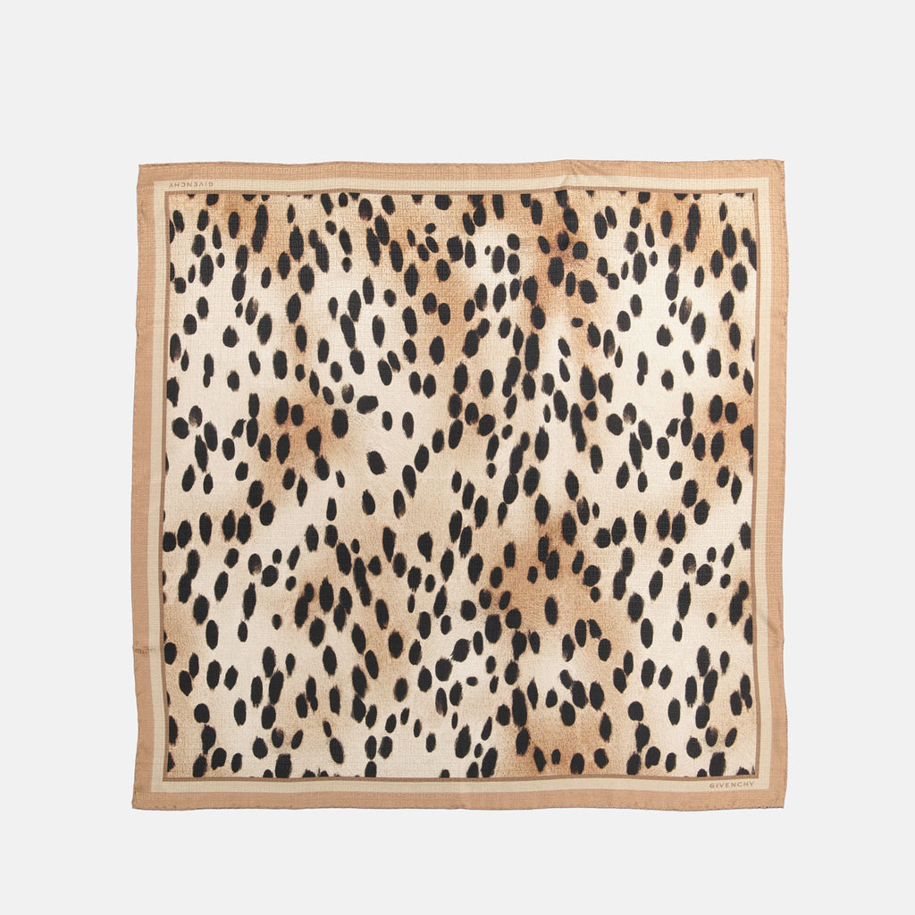 Écharpes, foulards et gants Foulard 4G en soie Givenchy Beige Femme
