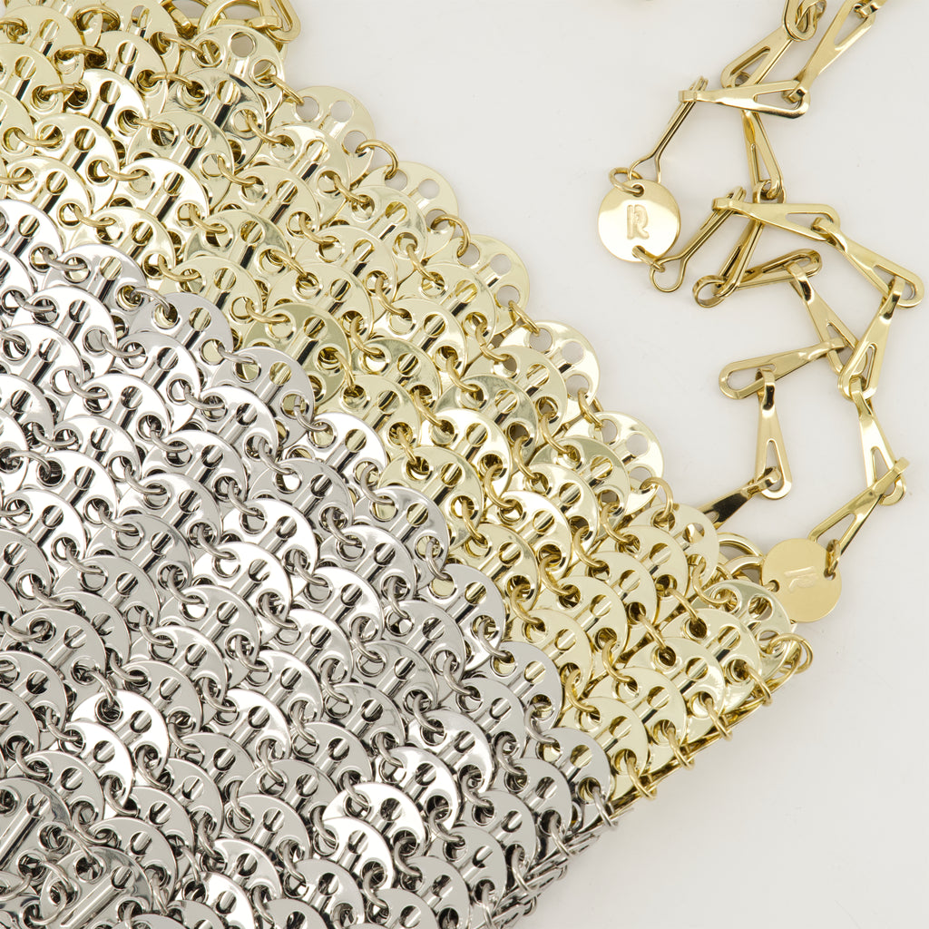 Handtaschen und schultertaschen Ikonisches Skyline 1969 Rabanne Silber Femme