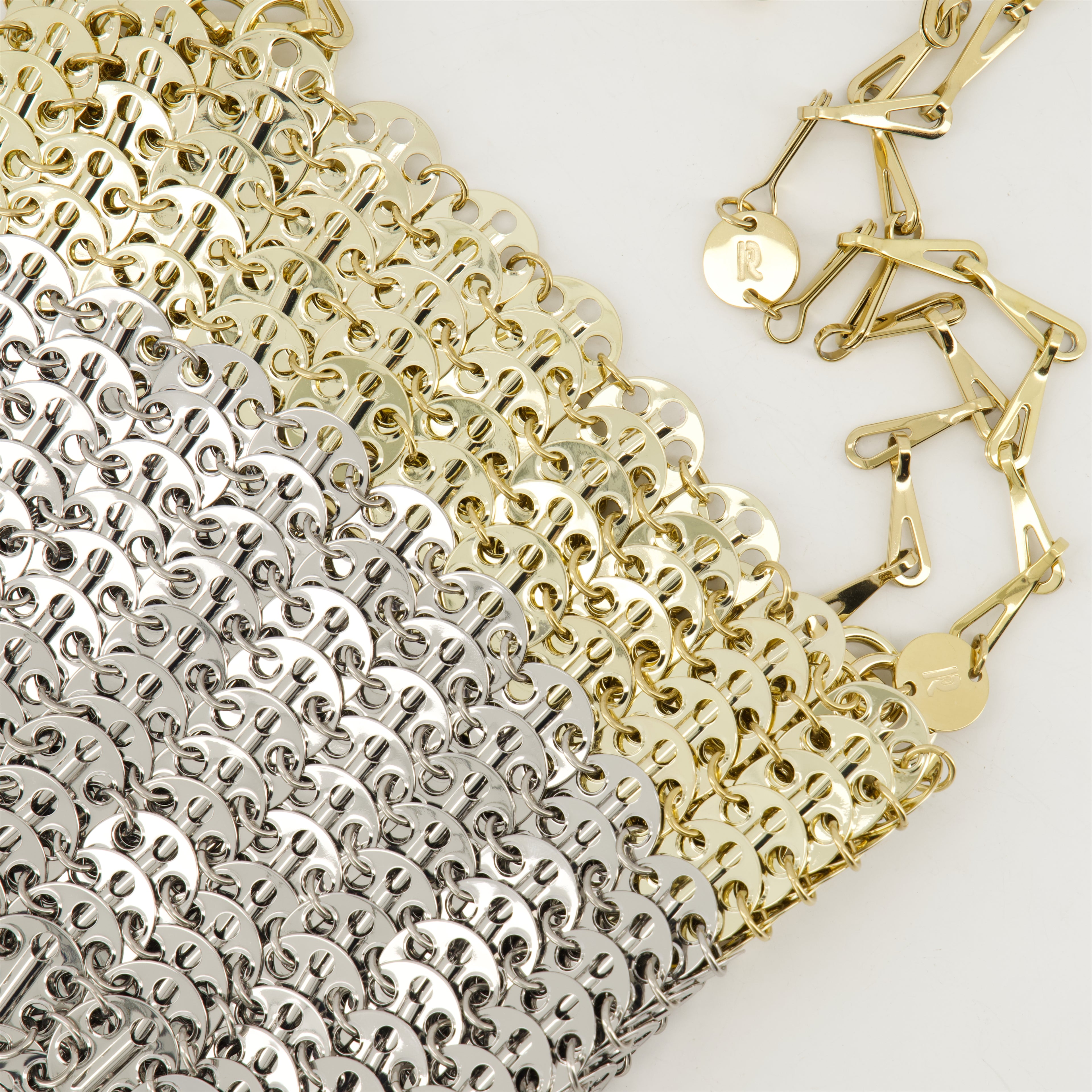 Sacs à main et épaule Iconic Skyline 1969 Rabanne Argenté Femme