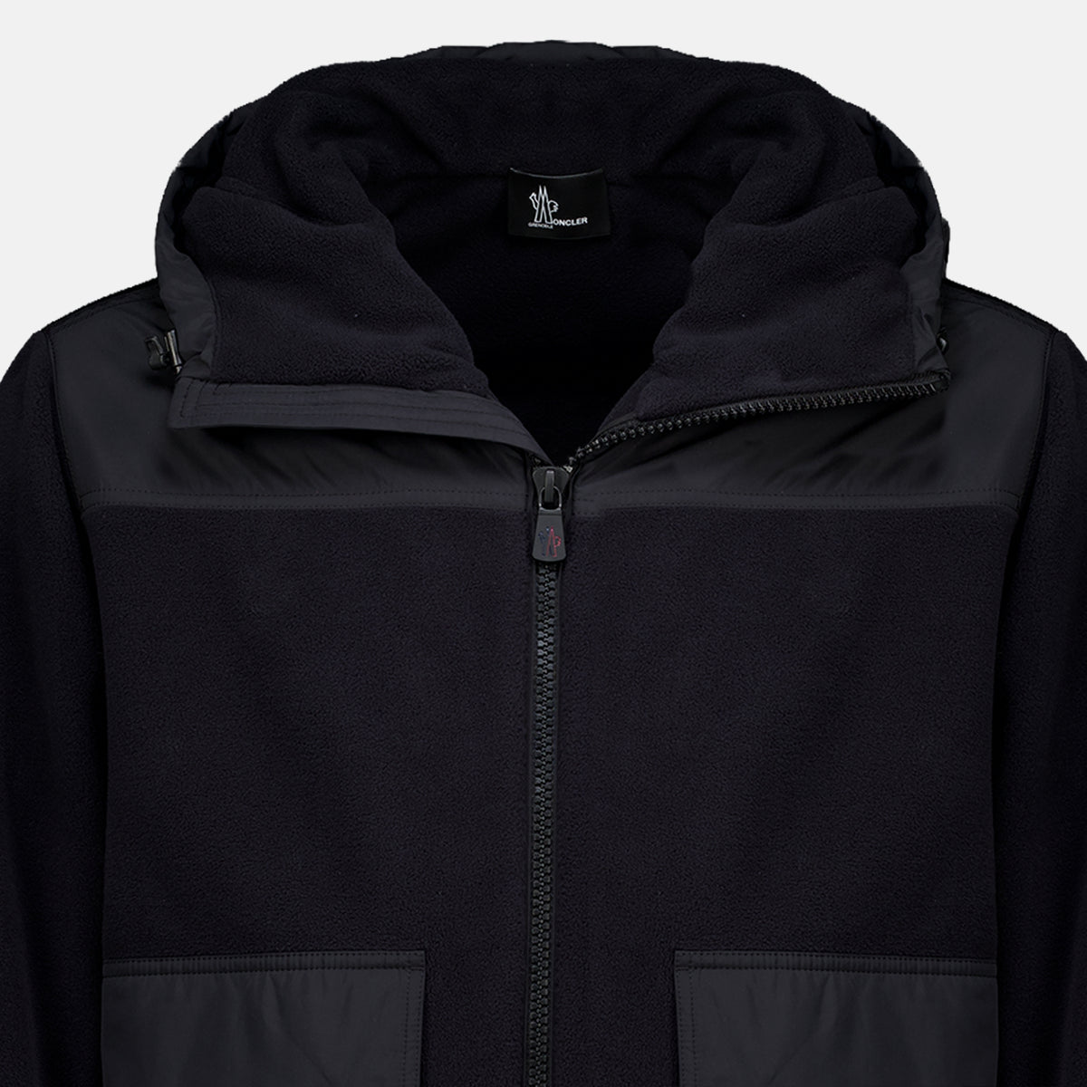 Vestes Cardigan zippé en Polartec® Moncler Grenoble Noir Homme