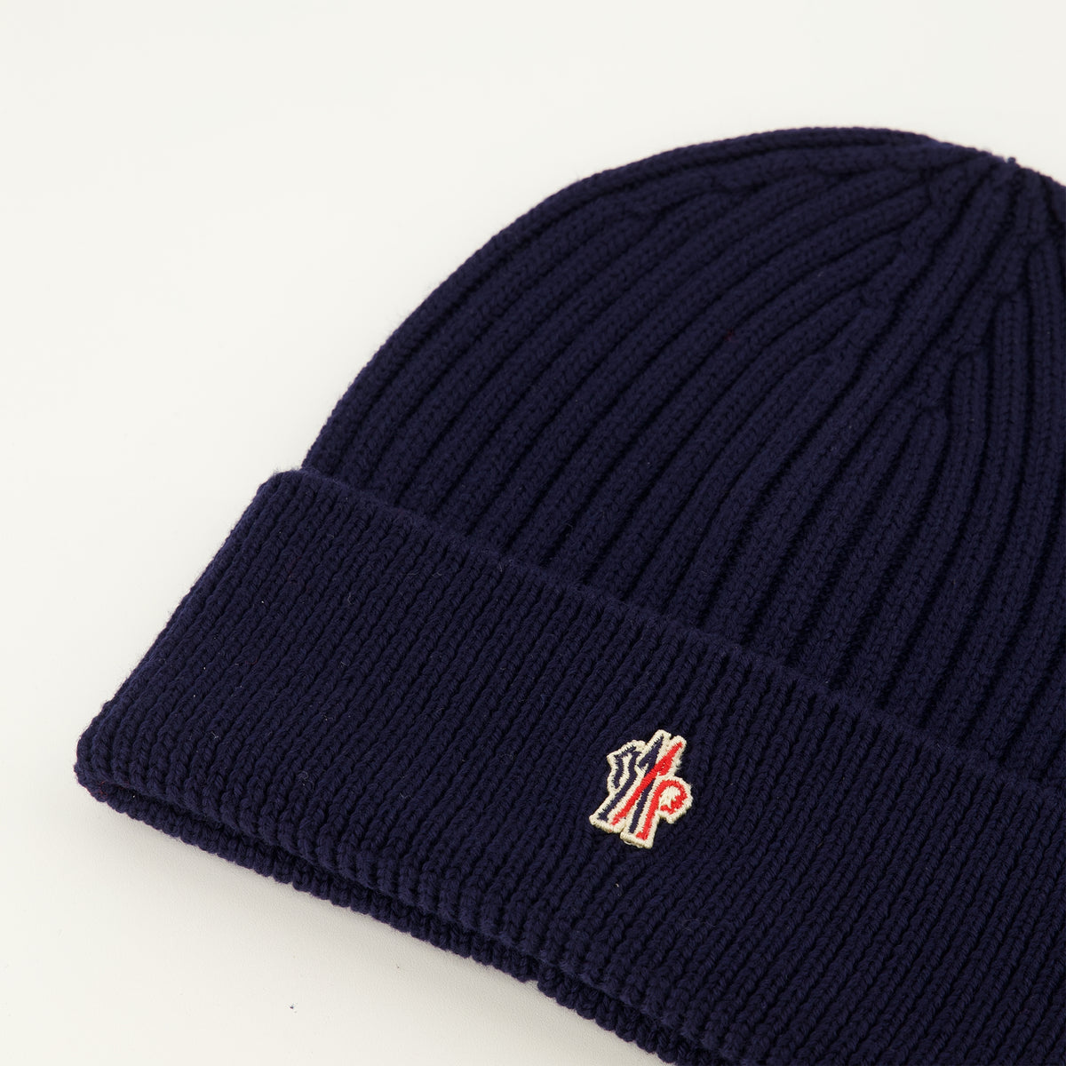 Chapeaux, casquettes et bonnets 네이비 블루 울 비니 Moncler Grenoble Bleu foncé Homme