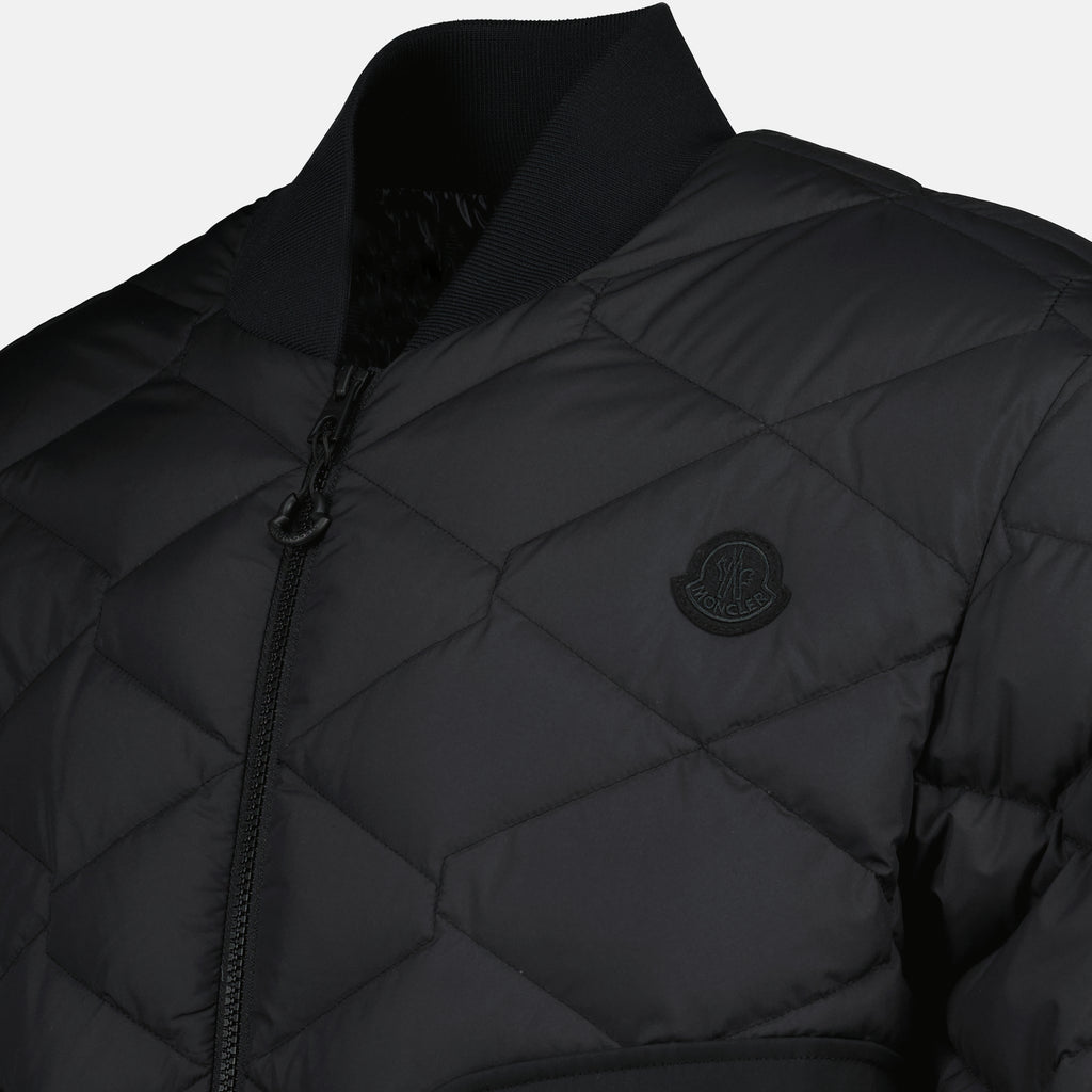 Vestes Lemnos Bomber Moncler Noir Homme