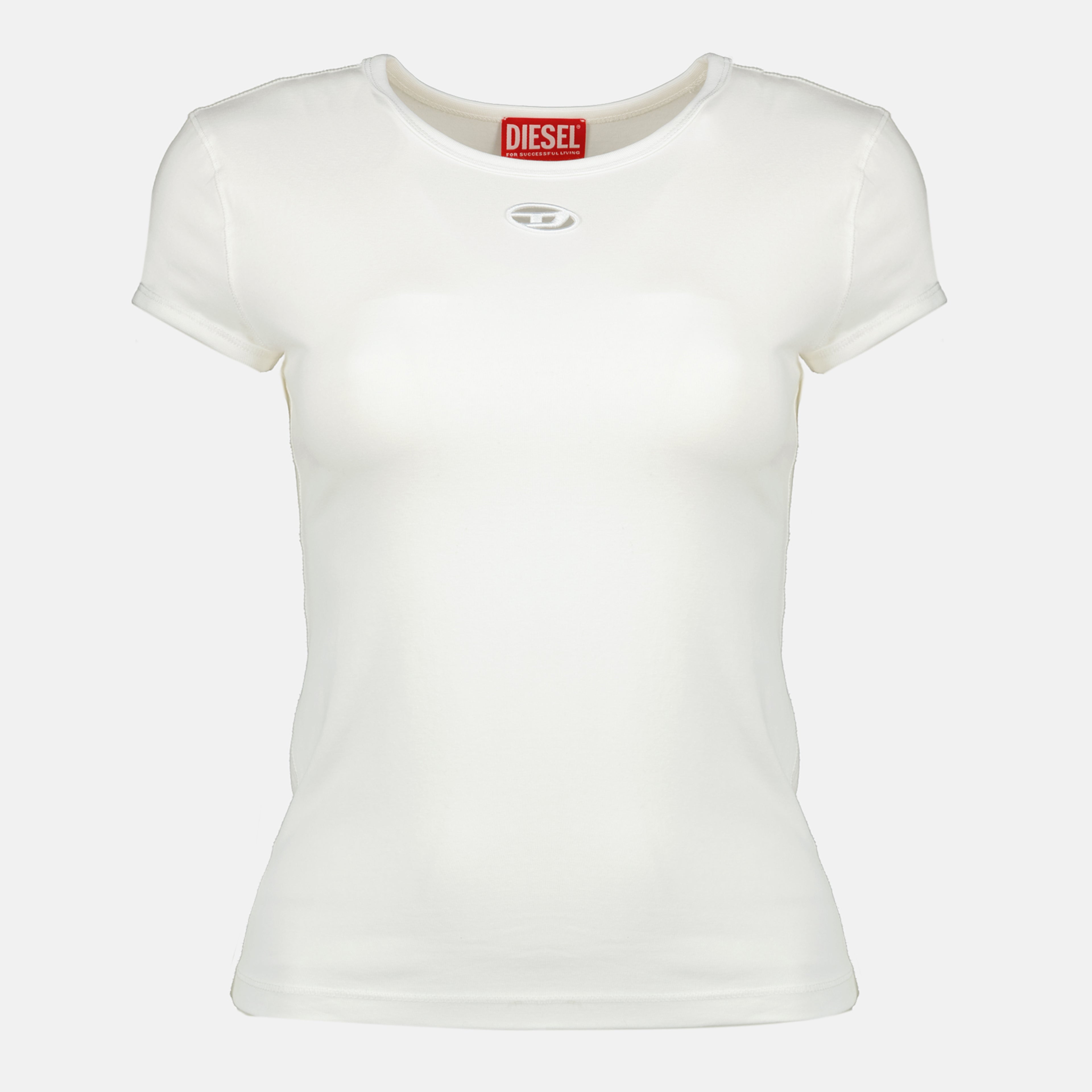 Image de l'article T-shirt T-Angie-OD blanc de la marque Diesel pour Femme - Saison Printemps-Été 2026 - Vue de Face