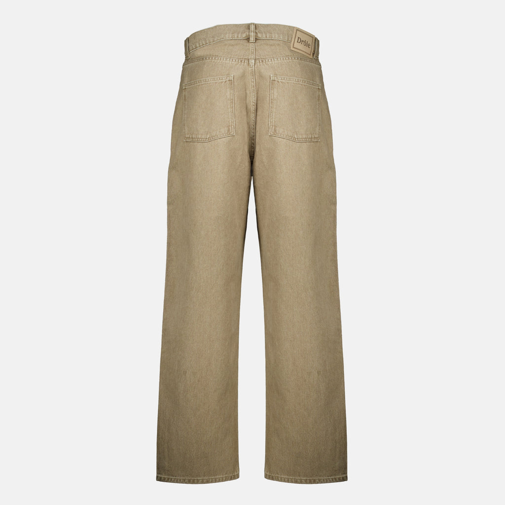 Pantalons Khaki Denim Jean Drole De Monsieur Beige Homme