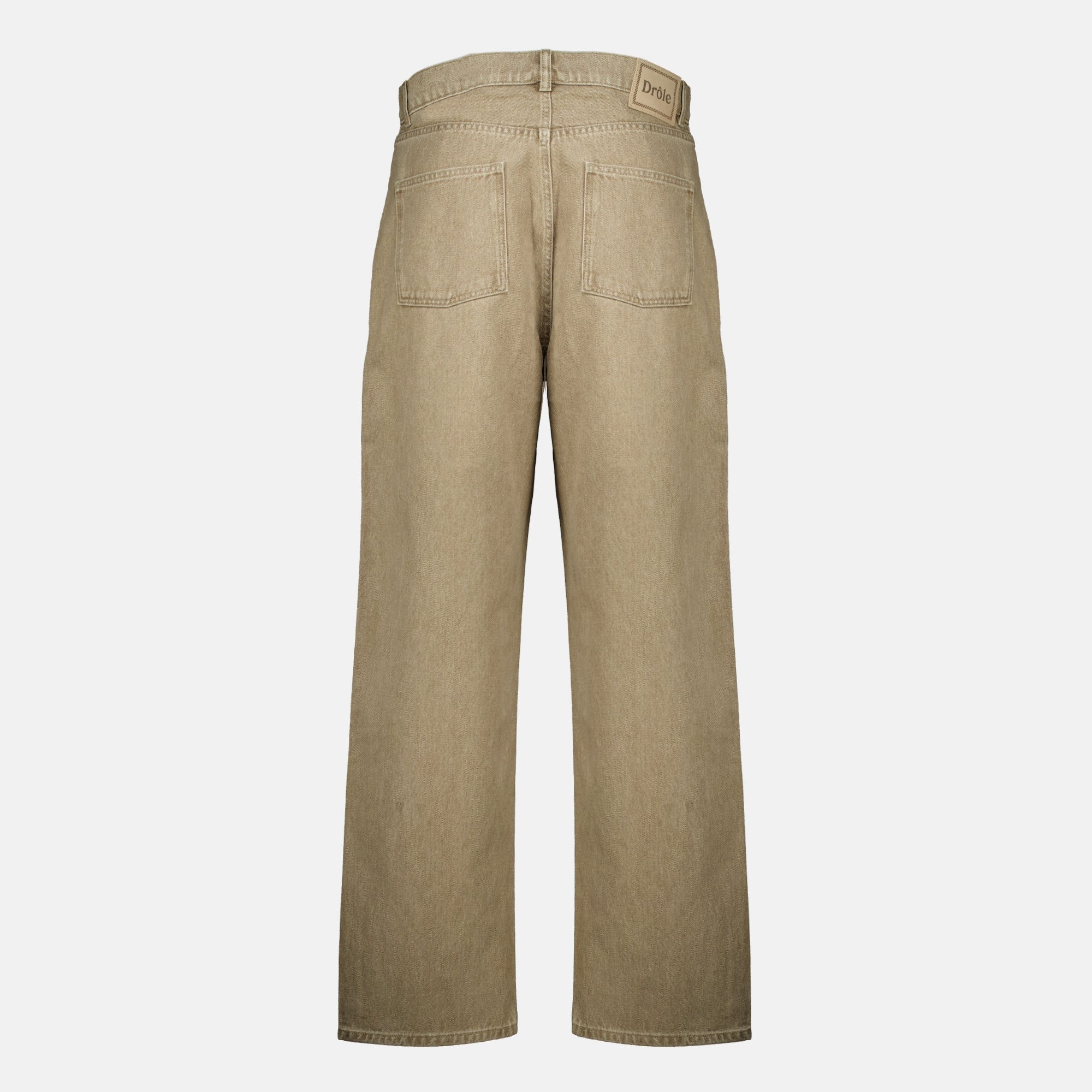 Pantalons Jean em Denim Caqui Drole De Monsieur Beige Homme