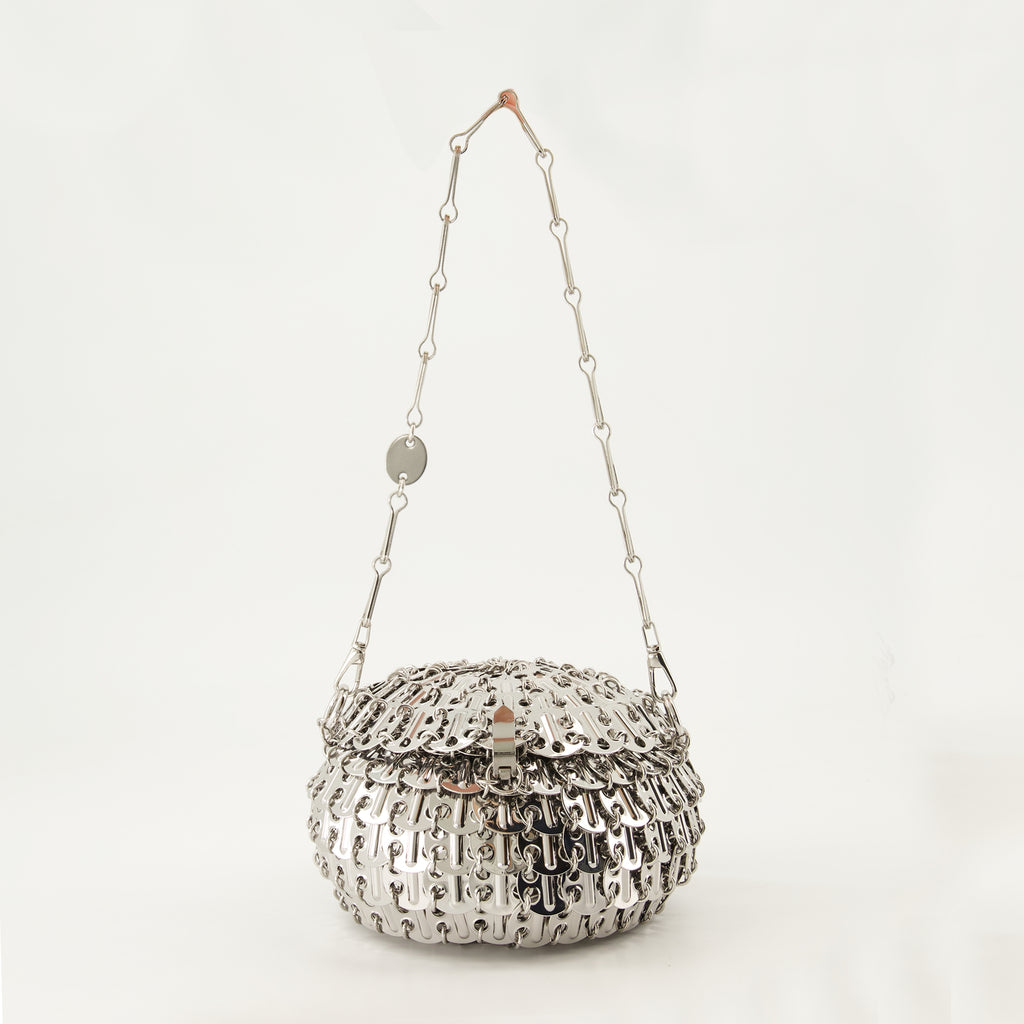 Bolsas de mão e de ombro Sac Iconic 1969 Sphere Rabanne Prata Femme