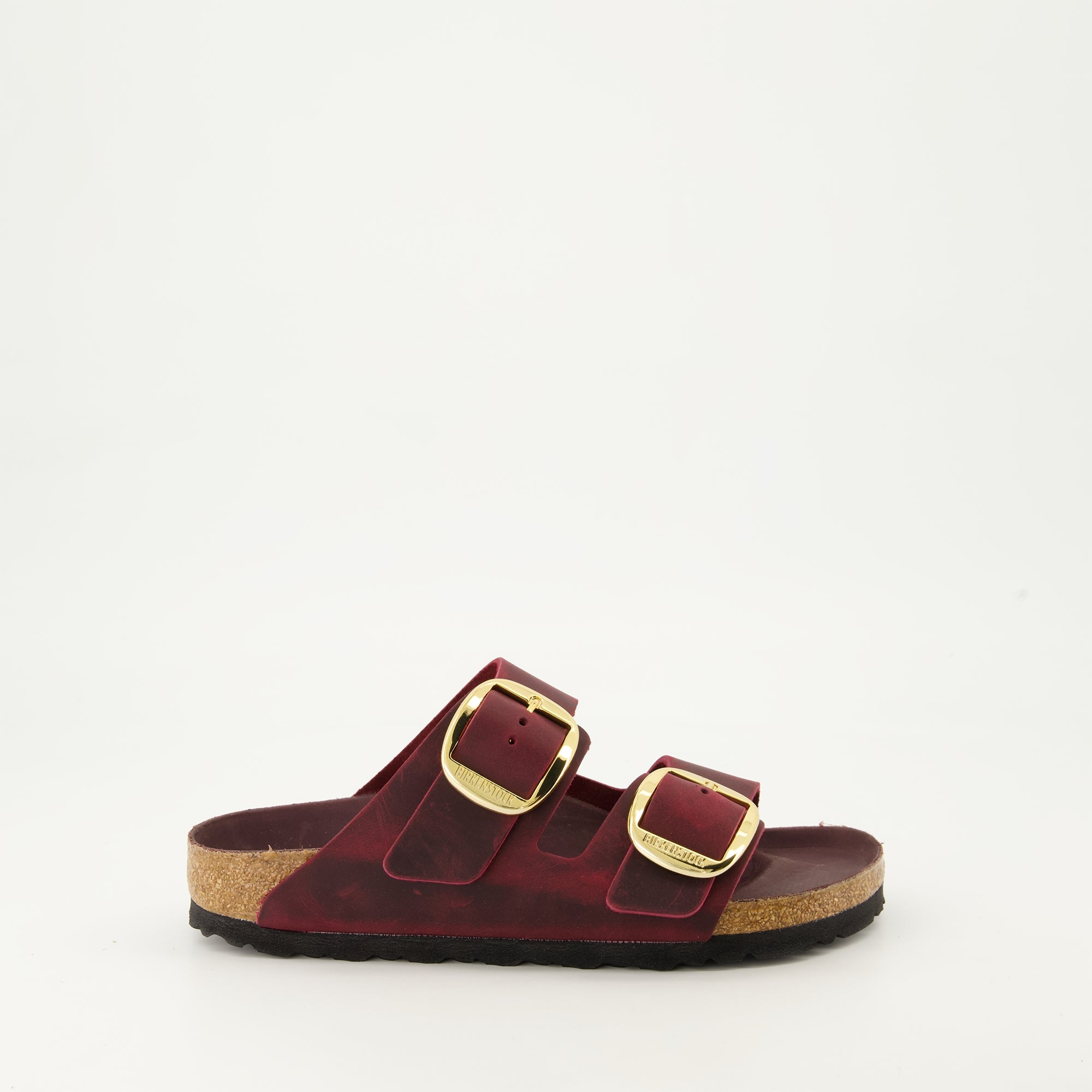 Zapatos abiertos Claquettes Arizona Birkenstock Burdeos Femme