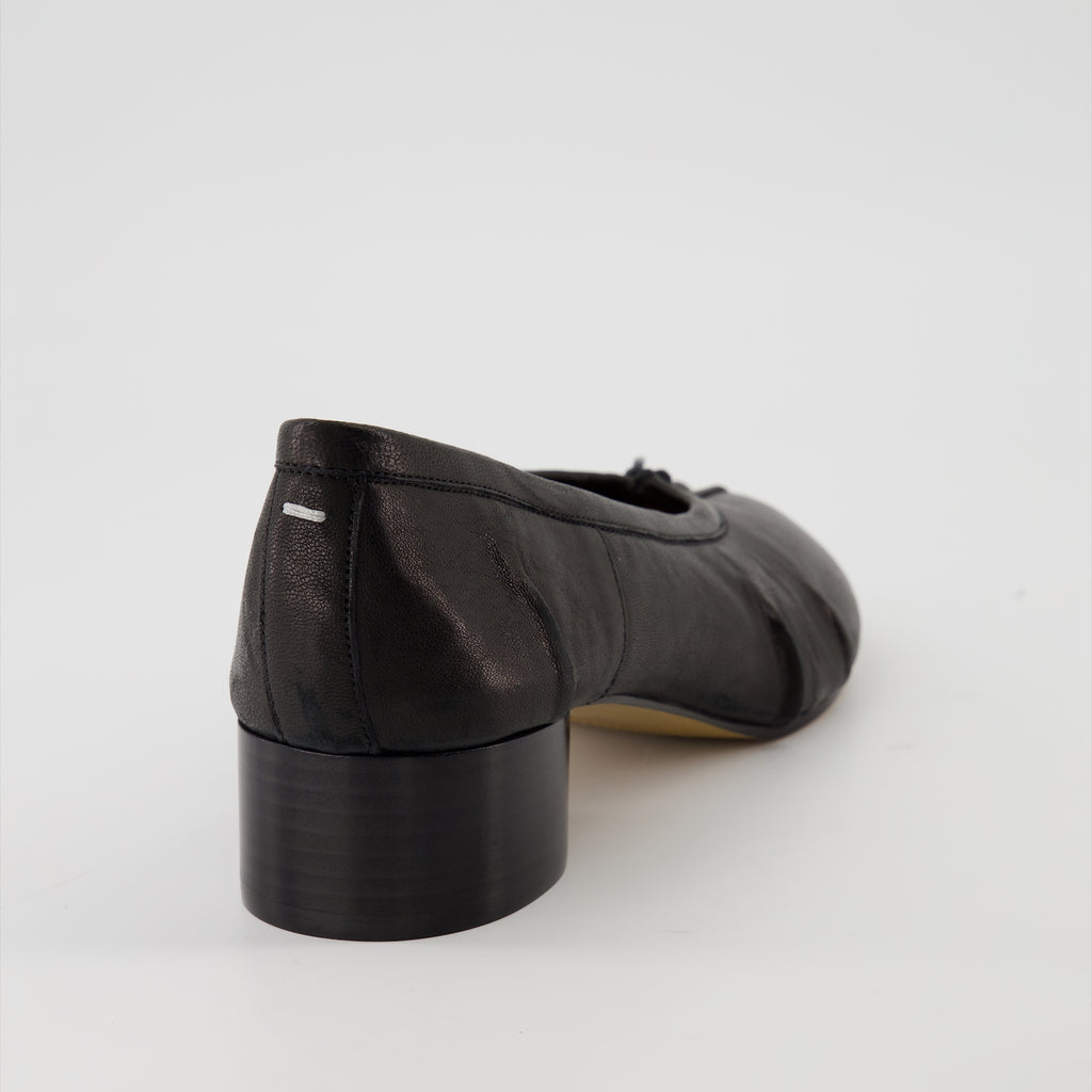 Chaussures plates Ballerines Tabi Maison Margiela Noir Femme