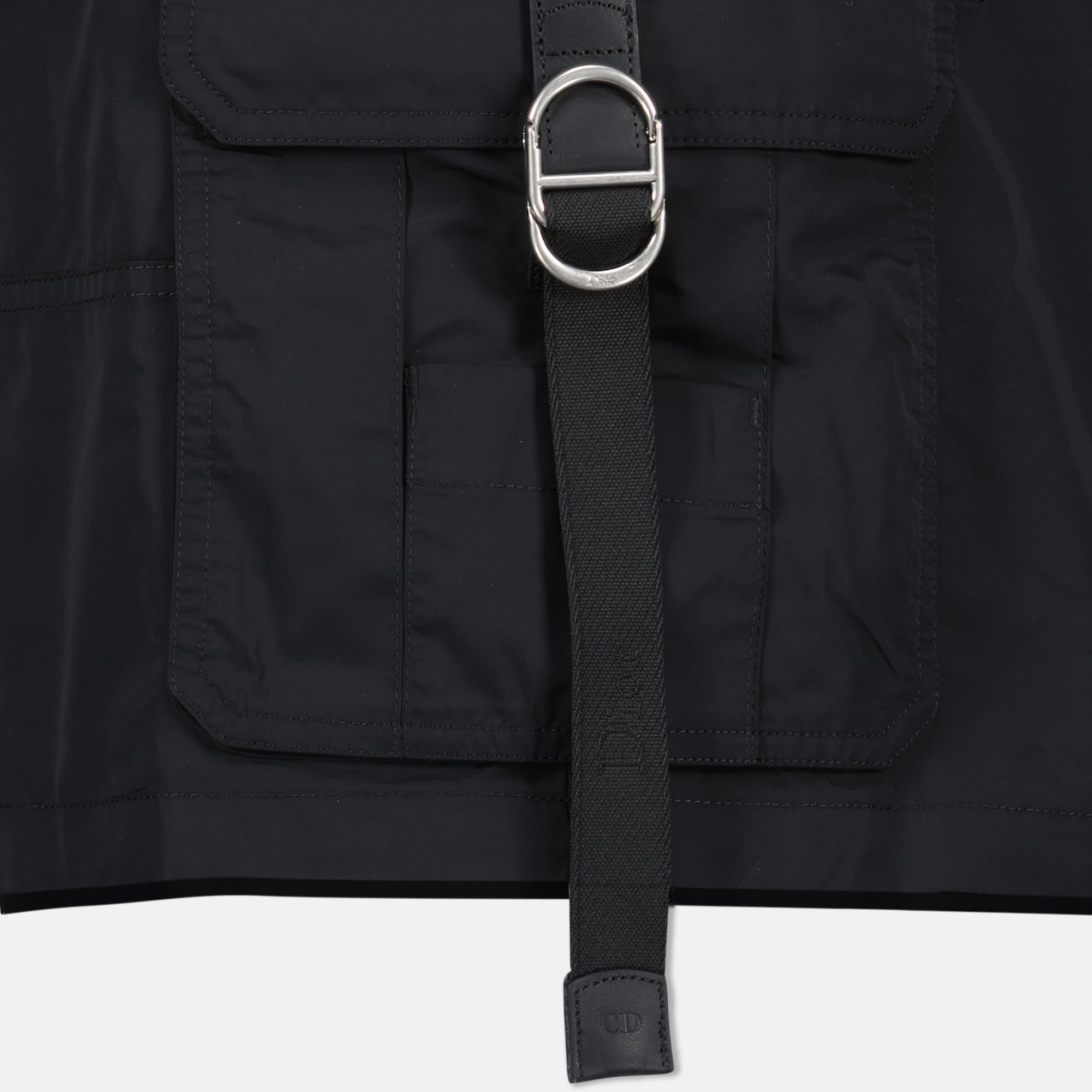 Shorts Pantaloni Cargo Neri Dior Noir Homme