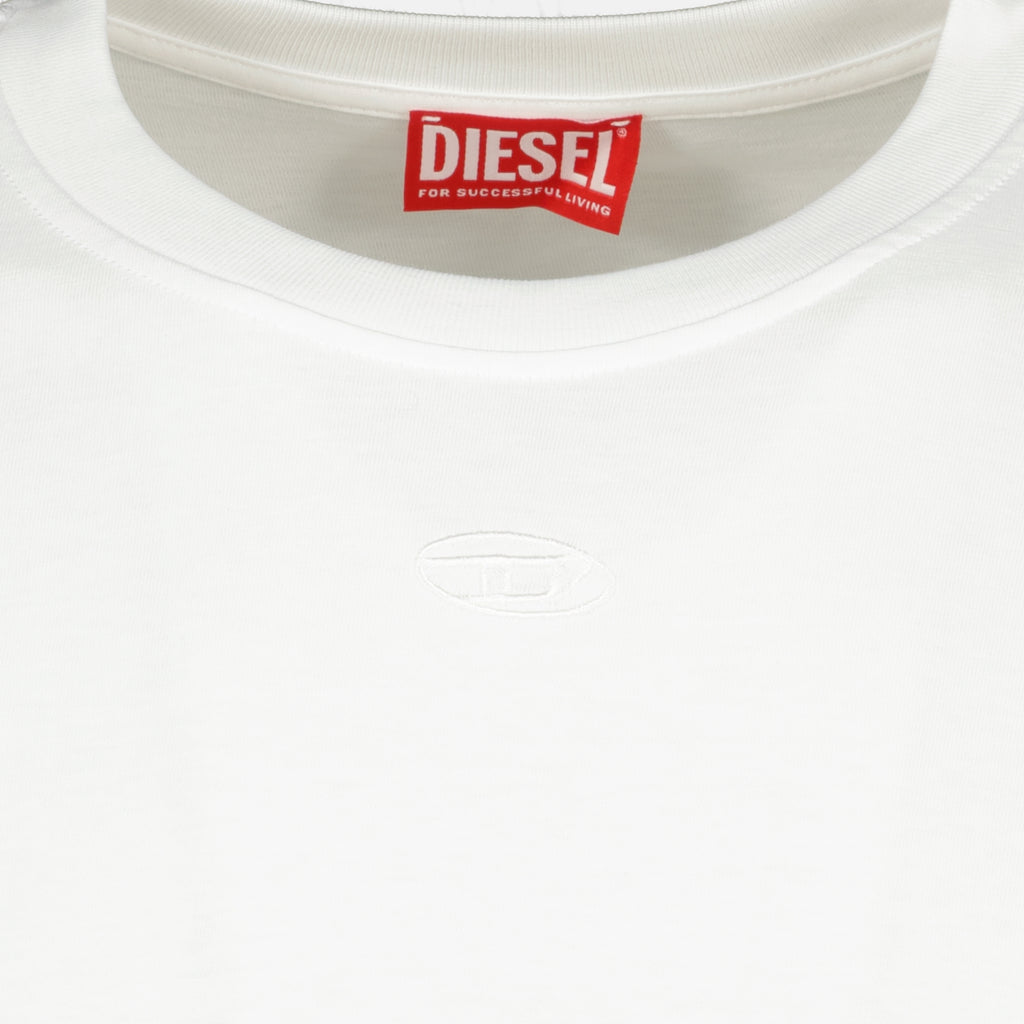 Image de l'article T-shirt T-Lucien blanc de la marque Diesel pour Homme - Saison Printemps-Été 2026 - Vue détaillée_2
