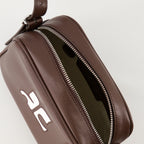 Bolsas transversais Sac camera Réédition Courrèges Marrom Unissex