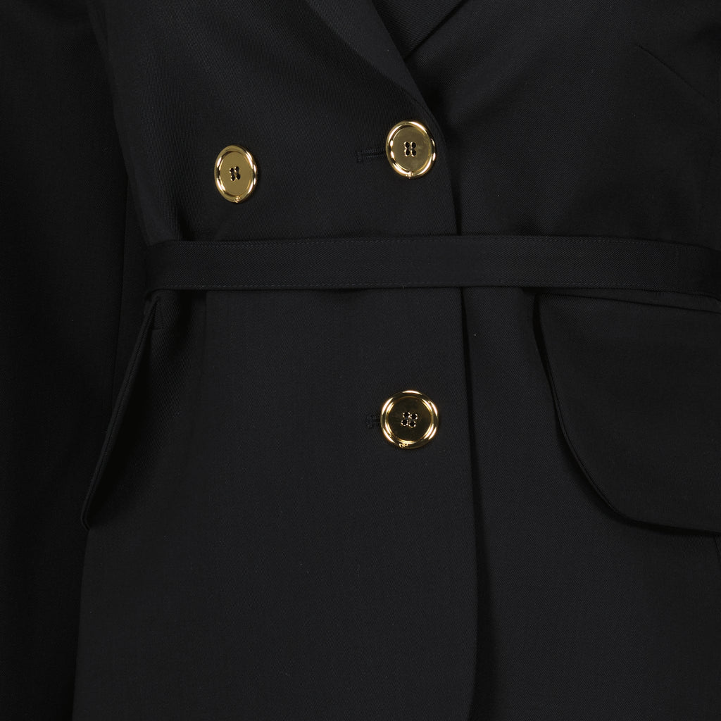 Image de l'article Veste bazer avec ceinture de la marque Patou pour Femme - Saison Automne-Hiver 2025 - Vue détaillée_3