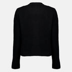 Vestes Cardigan bi-matière noir Moncler Noir Femme