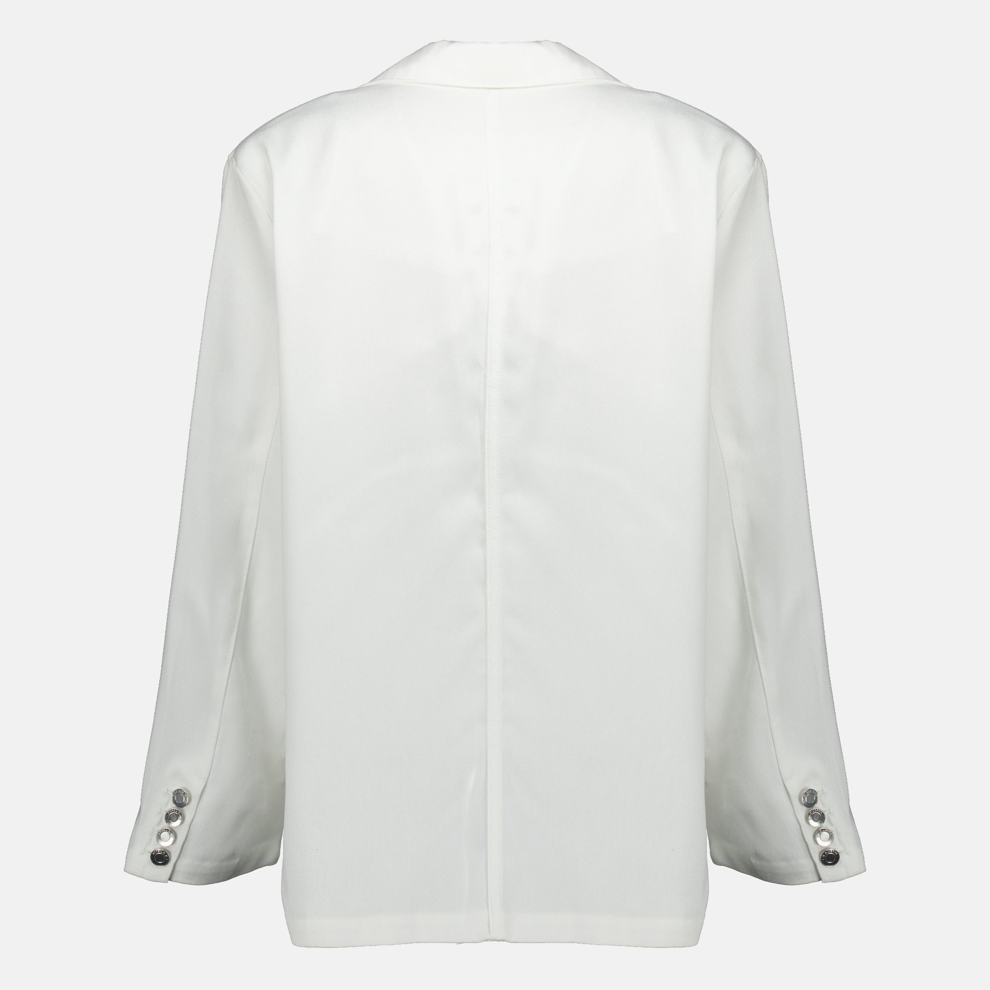 Vestes Veste de tailleur en denim satiné blanc Iro Blanc Femme