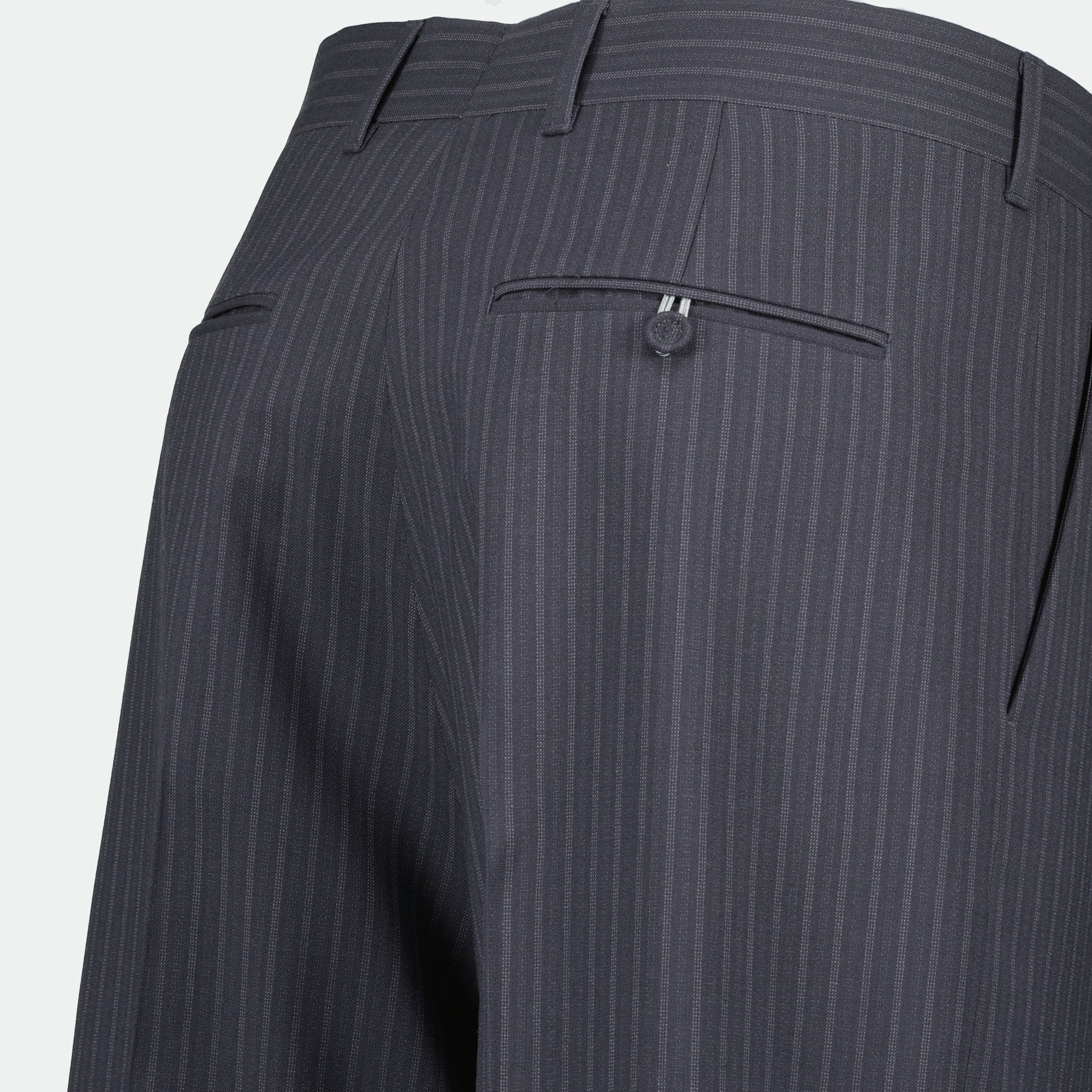 Pants Striped Pants Dior Gray Homme