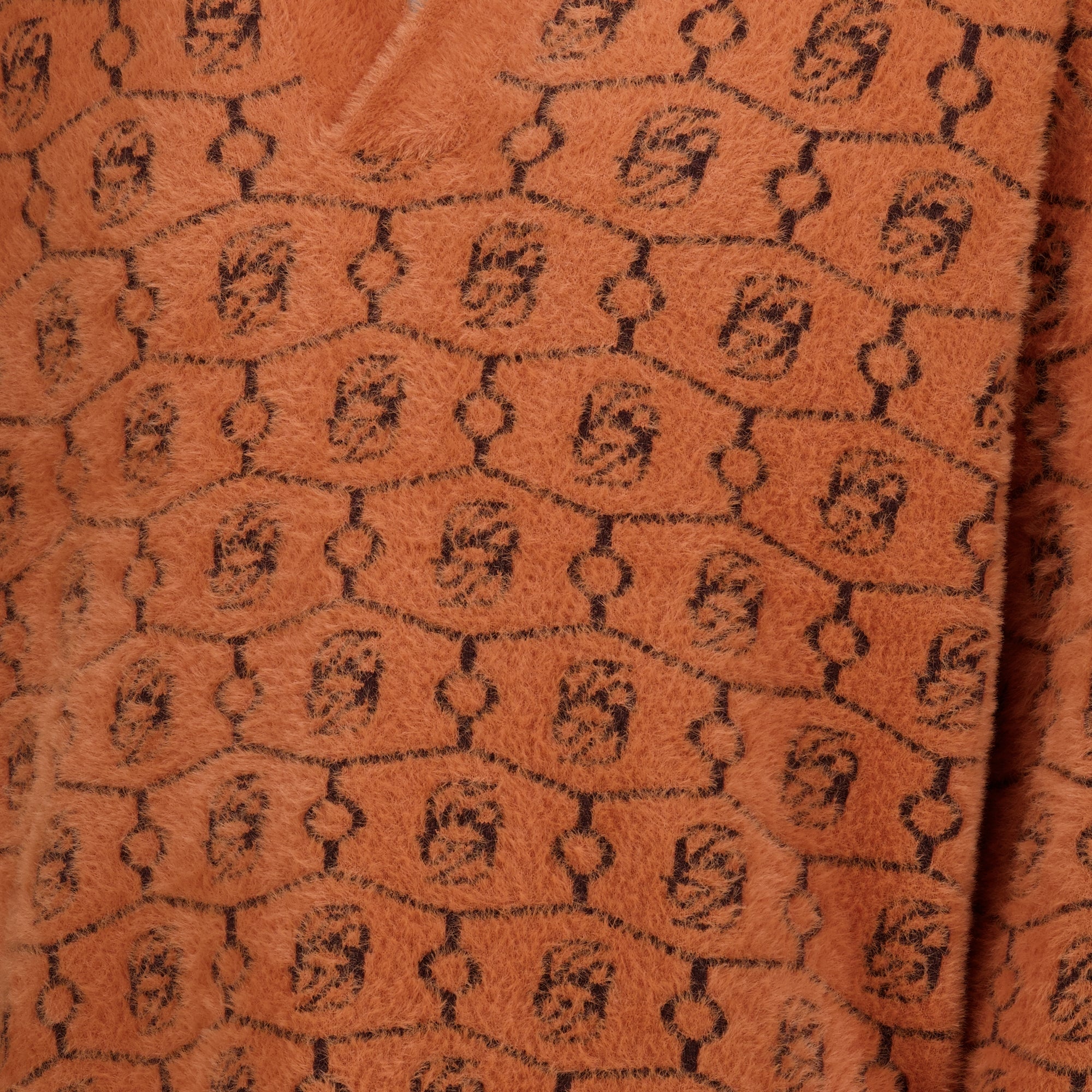 Maille Polo Monograma de Lana Marrón Drole De Monsieur Marron Homme