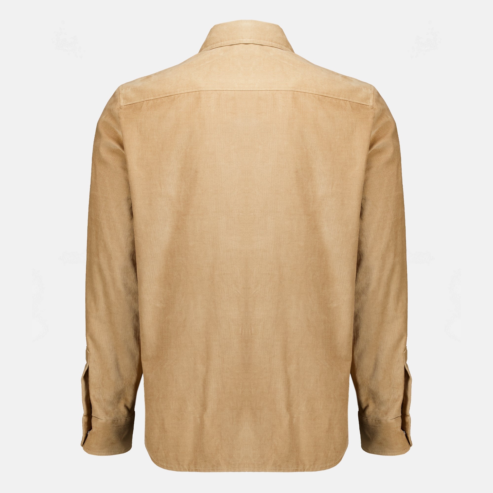 Chemises Camicia in velluto a coste beige Moncler Beige Homme