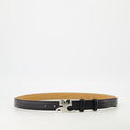 Cinturones Cinturón de Cuero AC Courrèges Negro Homme