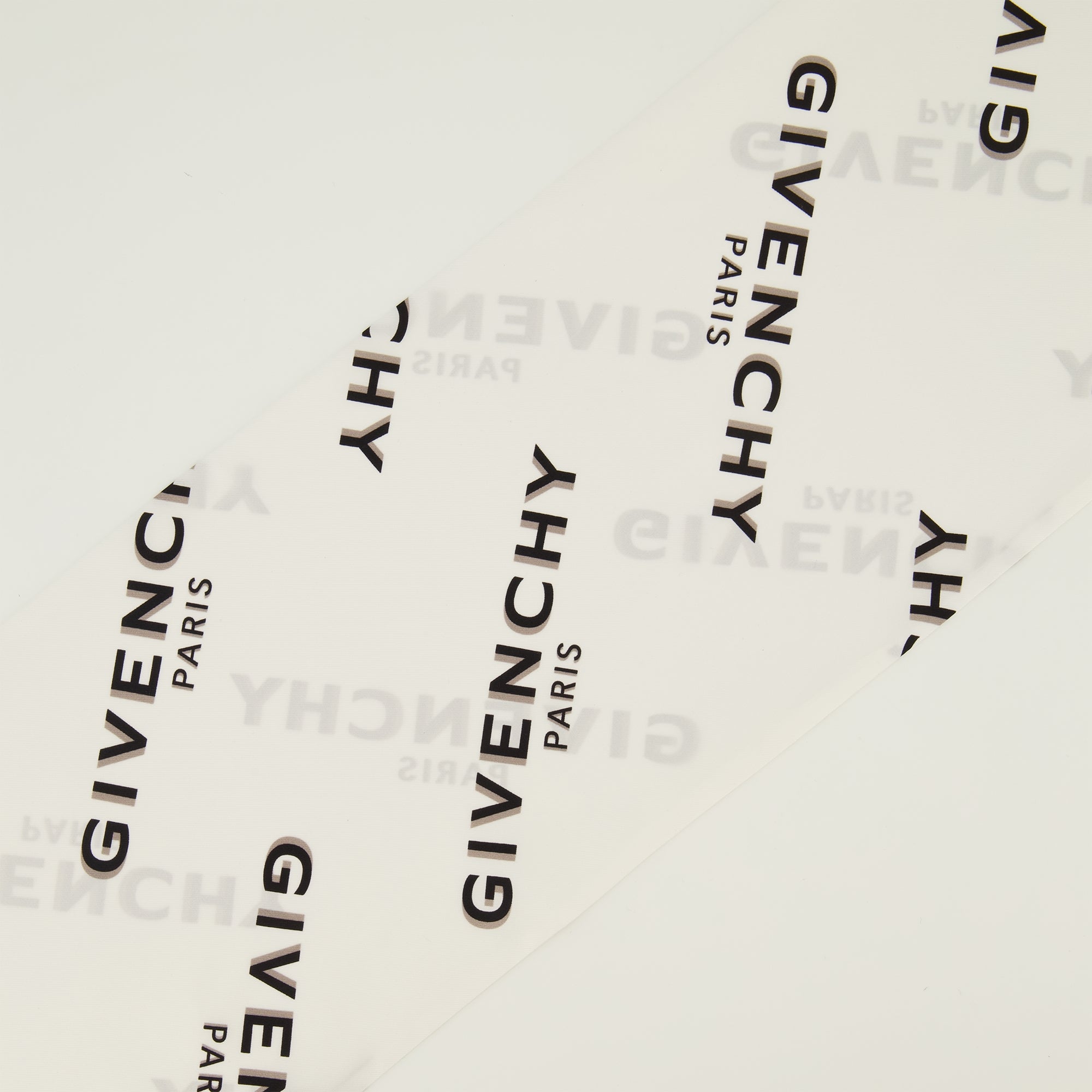 Écharpes, foulards et gants Maxi bandeau en soie Shadow blanc Givenchy Blanc Femme