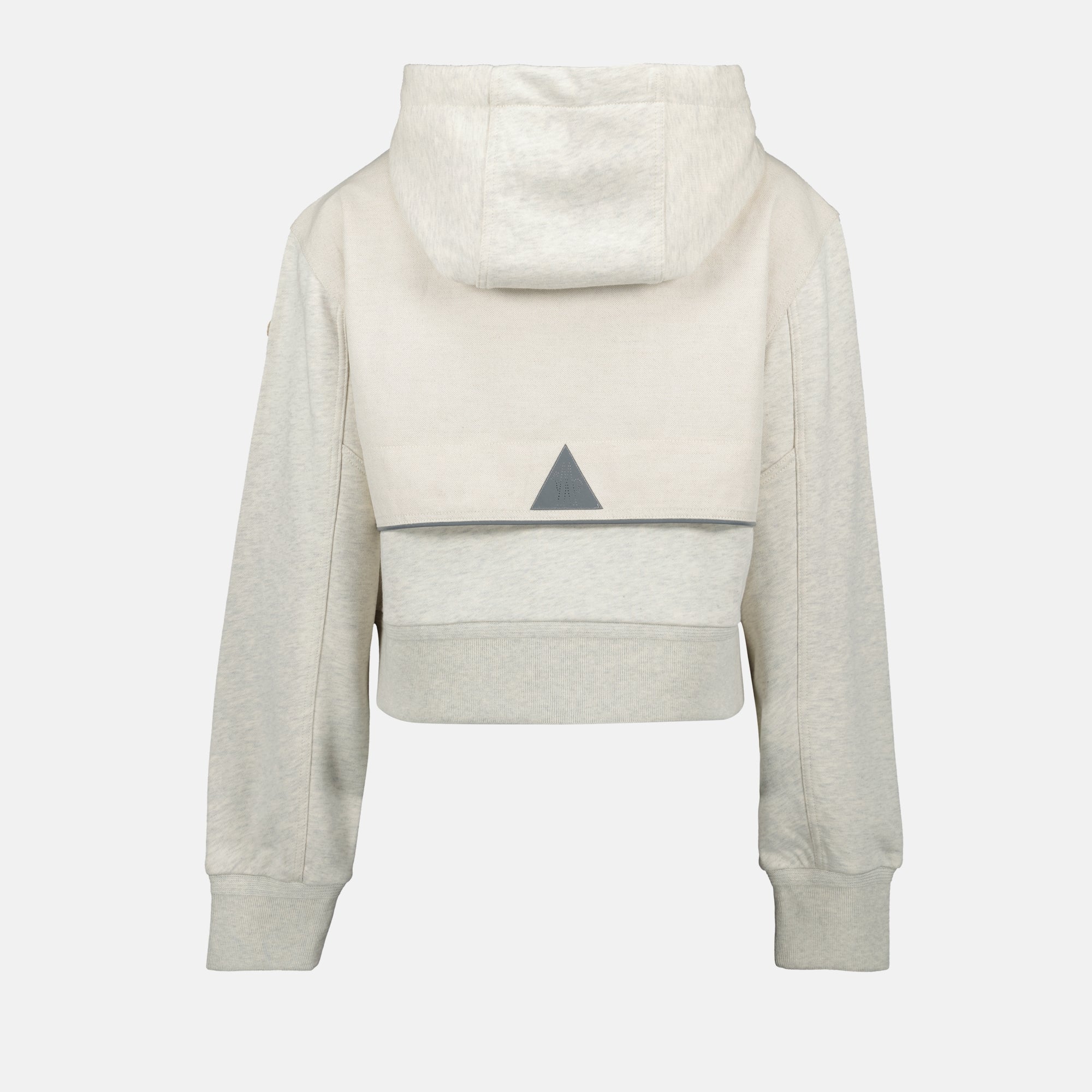Vestes Sweat zippé en coton Moncler Grenoble Gris Femme