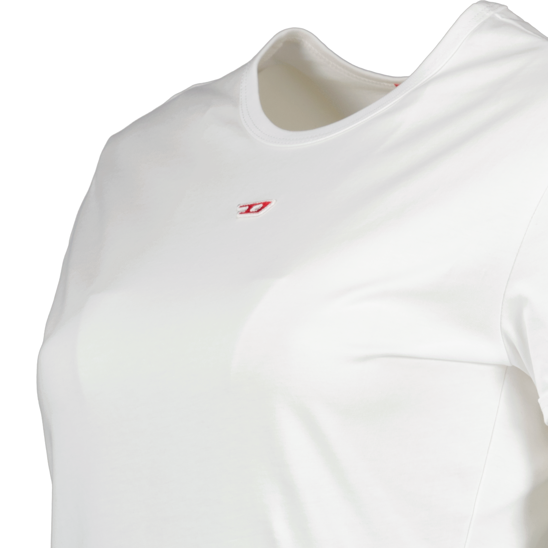 T-Shirts T-shirt T-Uncuntie-long Diesel Weiß Femme
