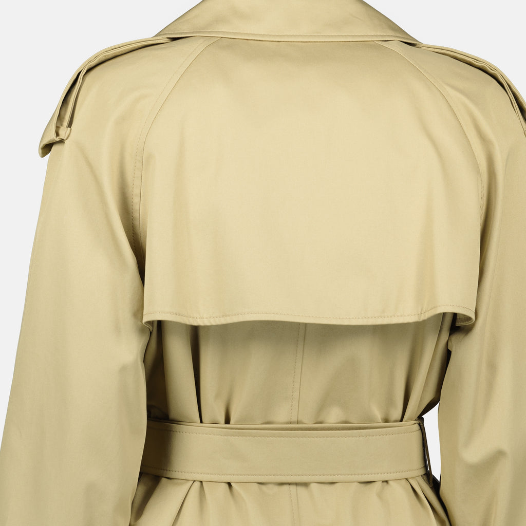 여성을 위한 버버리 캐슬포드 베이지 긴 트렌치코트 이미지 - 2026년 봄-여름 - 상세 보기_2