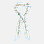 Écharpes, foulards et gants Bandeau à fleurs Givenchy Bleu Femme