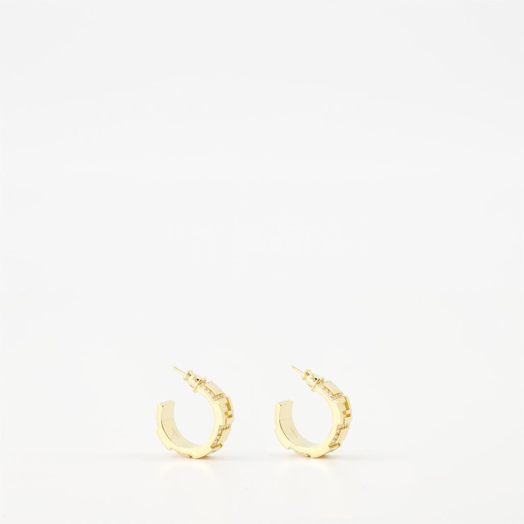 Joyería Pendientes Forever Fendi Oro Femme