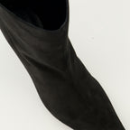 Bild des Khaite Damen Bottines Ona in Schwarz - Herbst-Winter 2025 - Detaillierte Ansicht von oben